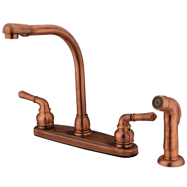 Magellan Centerset Kitchen Faucet, Antique Copper